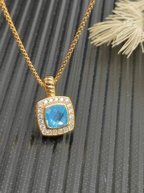 David Yurman Blue Necklace